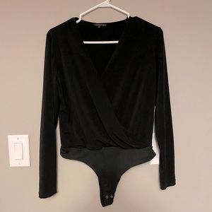 Dynamite Black Long sleeve Bodysuit